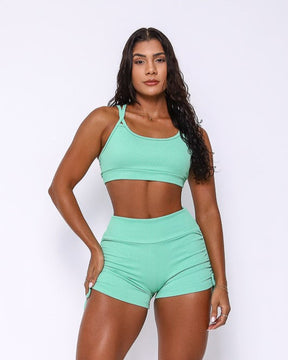 Conjunto Short Básico Cross Valência + Top Lu