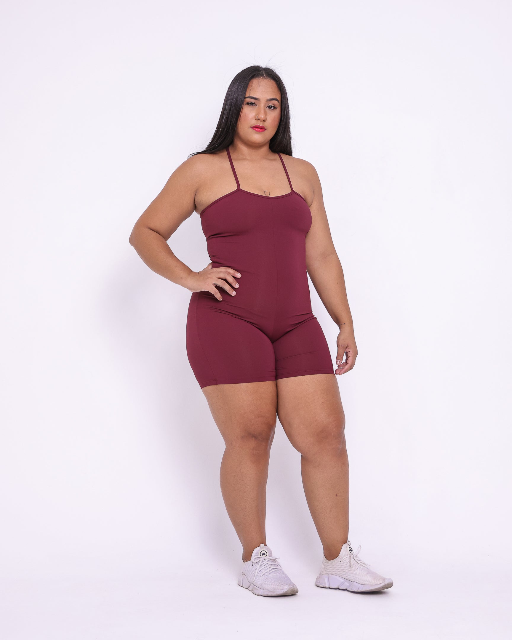 Macaquinho Básico Curve Plus Size Malte (Todas cores)