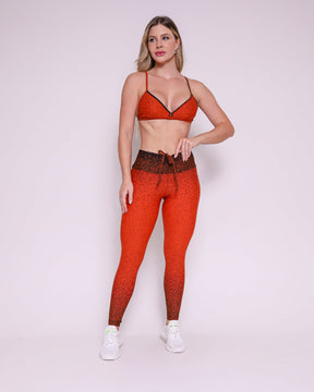 Conjunto Legging Empina Bumbum Degradê + Top Rafa