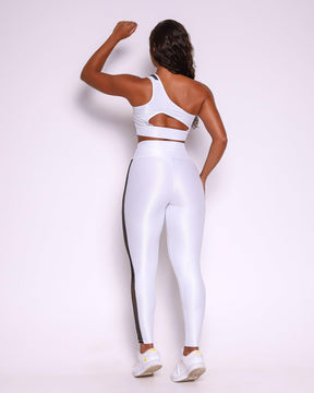 Conjunto Legging Básico Essence Tela Lateral + Top