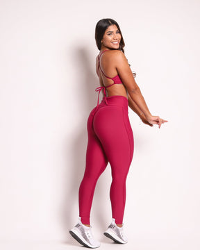 Conjunto Legging Empina Bumbum Vivo Compressão + Top Paula