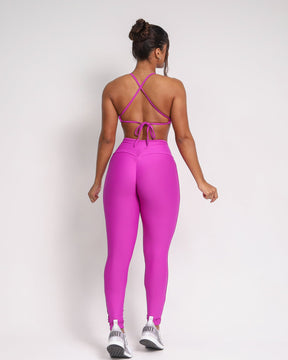 Conjunto Legging Empina Bumbum Vivo Compressão + Top Paula