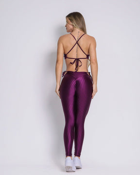 Conjunto Legging Empina Bumbum Cirre + Top Paula