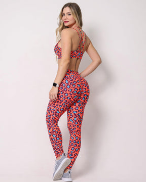 Conjunto Legging Empina Bumbum Savana + Top Naty