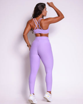 Conjunto Legging Básico Cós Cruzado Light + Top Lu